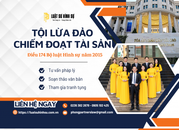 TỘI LỪA ĐẢO CHIẾM ĐOẠT TÀI SẢN