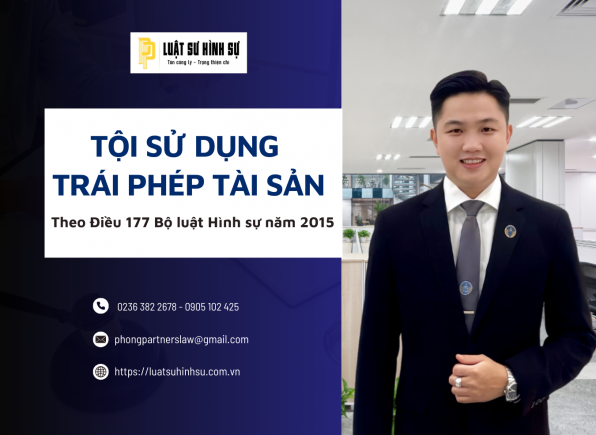 TỘI SỬ DỤNG TRÁI PHÉP TÀI SẢN